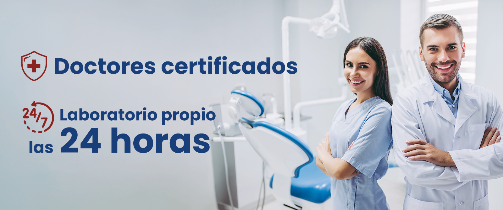 Doctores certificados Laboratorio propio las 24 horas